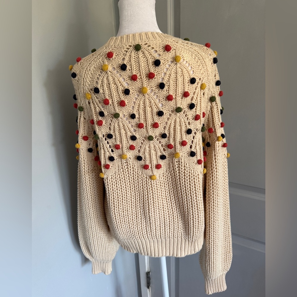 THE GREAT Pom-Pom Knit Sweater - Picture 4 of 10